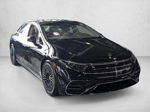 Obsidian Black Metallic 2026 Mercedes-Benz EQS 450 4MATIC