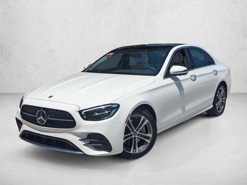 Polar White 2023 Mercedes-Benz E-Class 4MATIC