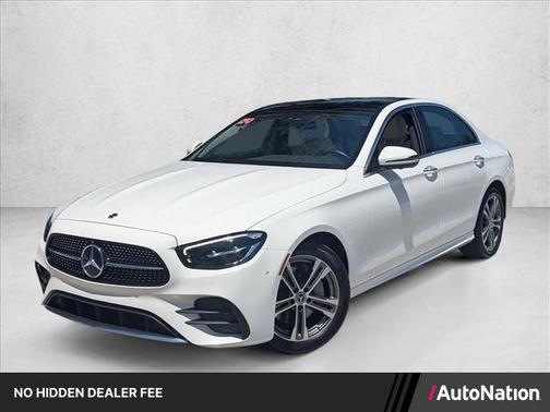 Polar White 2023 Mercedes-Benz E-Class 4MATIC