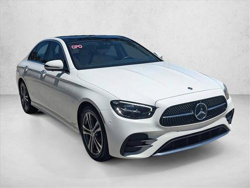 Polar White 2023 Mercedes-Benz E-Class 4MATIC
