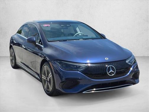 Twilight Blue Metallic 2023 Mercedes-Benz EQE 500 4MATIC+