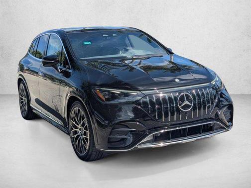 Obsidian Black Metallic 2025 Mercedes-Benz AMG EQE 4MATIC+
