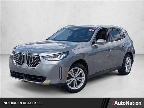 Skyscraper Gray Metallic 2025 BMW X3 30 xDrive