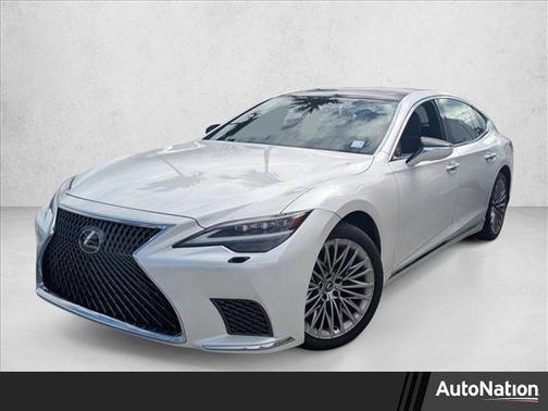 Eminent White Pearl 2024 Lexus LS 500 Base
