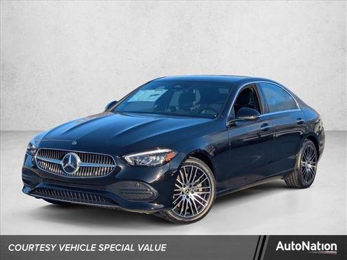 Black 2026 Mercedes-Benz C-Class C 300