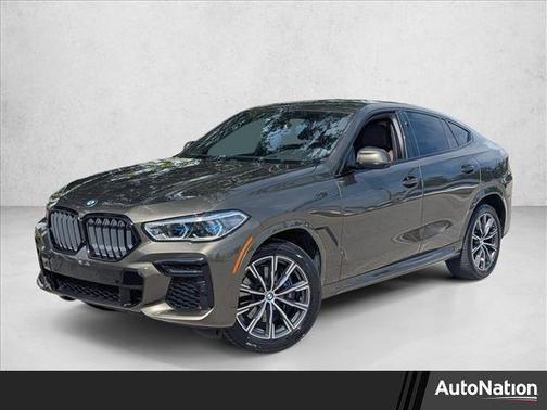 Manhattan Green Metallic 2022 BMW X6 xDrive40i