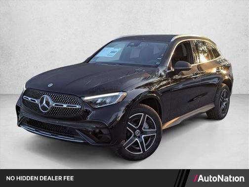 Black 2026 Mercedes-Benz GLC 300 4MATIC