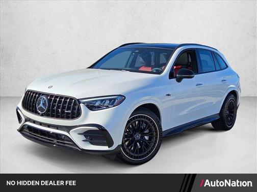 Polar White 2026 Mercedes-Benz AMG GLC 43 4MATIC