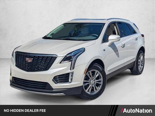 Crystal White Tricoat 2023 Cadillac XT5 Premium Luxury