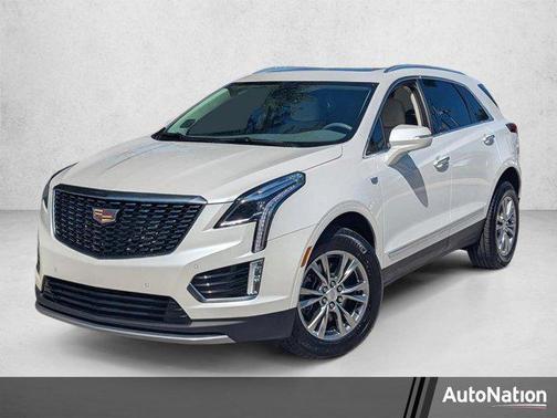 Crystal White Tricoat 2023 Cadillac XT5 Premium Luxury
