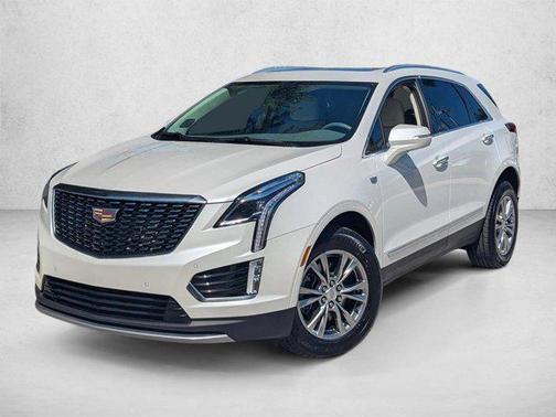 Crystal White Tricoat 2023 Cadillac XT5 Premium Luxury