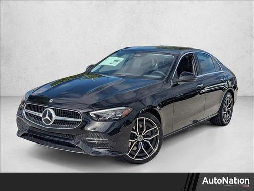 Black 2026 Mercedes-Benz C-Class C 300