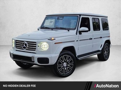 MANUFAKTUR Moonlight White magno 2026 Mercedes-Benz G-Class G 580e
