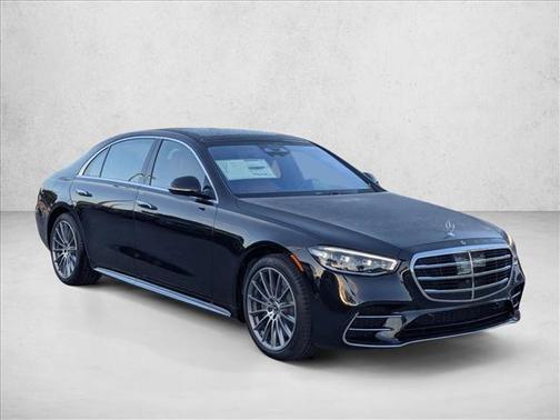 Obsidian Black Metallic 2026 Mercedes-Benz S-Class 4MATIC