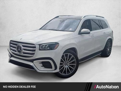 Polar White 2025 Mercedes-Benz GLS 580 4MATIC