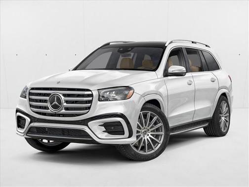 Polar White 2025 Mercedes-Benz GLS 580 4MATIC