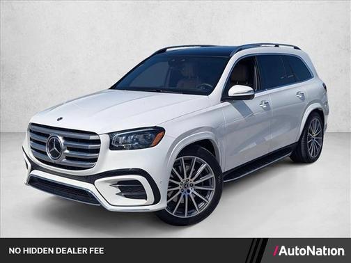 Polar White 2025 Mercedes-Benz GLS 580 4MATIC
