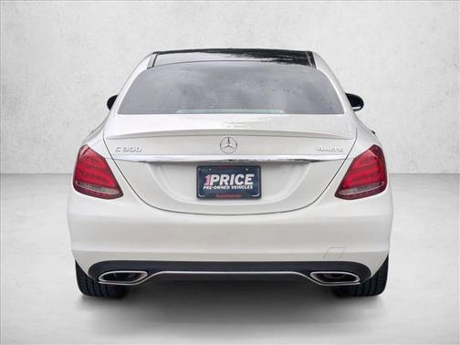 Polar White 2017 Mercedes-Benz C-Class C 300 4MATIC Luxury