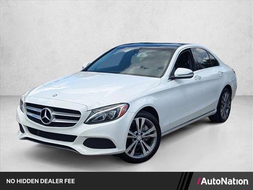 Polar White 2017 Mercedes-Benz C-Class C 300 4MATIC Luxury