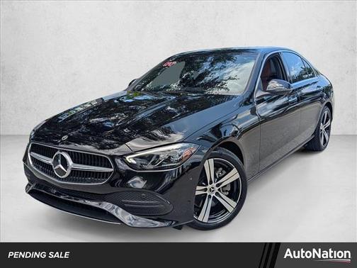 Black 2023 Mercedes-Benz C-Class Sedan