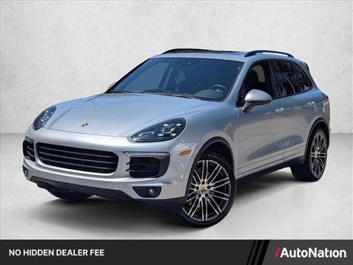 Rhodium Silver Metallic 2018 Porsche Cayenne S