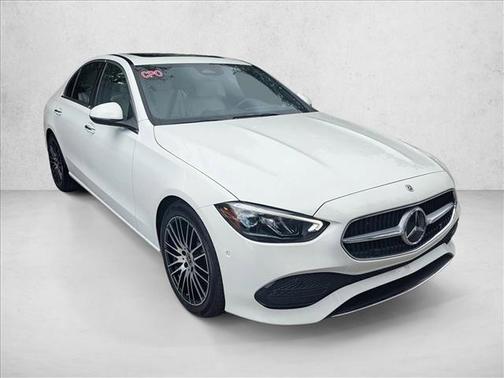 MANUFAKTUR Cardinal Red Metallic 2023 Mercedes-Benz C-Class C 300 4MATIC