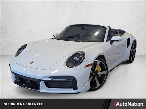 Carrara White Metallic 2021 Porsche 911 Turbo S