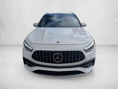 Digital White Metallic 2021 Mercedes-Benz AMG GLA 45 Base 4MATIC