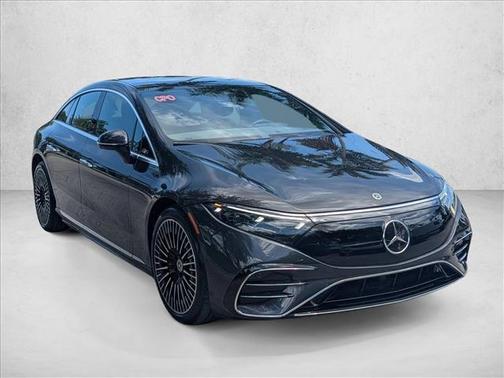 Graphite Grey Metallic 2023 Mercedes-Benz EQS 450 4MATIC