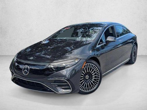 Graphite Grey Metallic 2023 Mercedes-Benz EQS 450 4MATIC