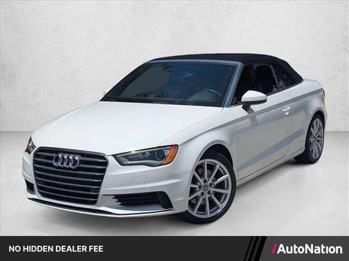 Ibis White/Black Roof 2016 Audi A3 1.8T Premium