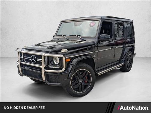 Black 2018 Mercedes-Benz AMG G 63 4MATIC