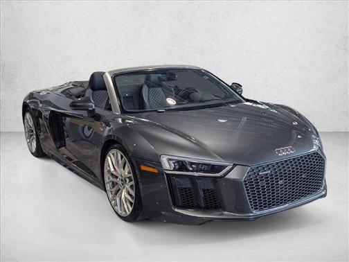 Daytona Gray Pearl 2017 Audi R8 5.2 V10