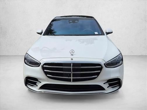 MANUFAKTUR Moonlight White Metallic 2024 Mercedes-Benz S-Class S 580e 4MATIC