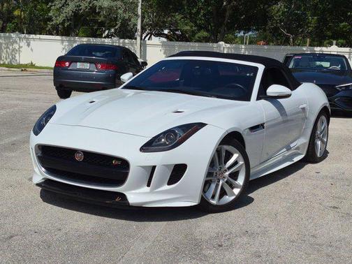 Polaris White 2017 Jaguar F-TYPE S