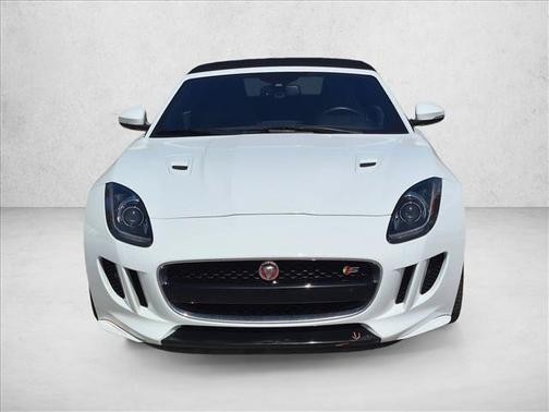 Polaris White 2017 Jaguar F-TYPE S