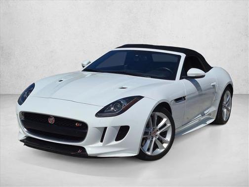 Polaris White 2017 Jaguar F-TYPE S
