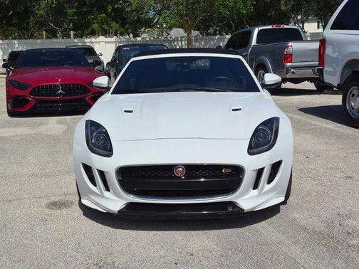 Polaris White 2017 Jaguar F-TYPE S