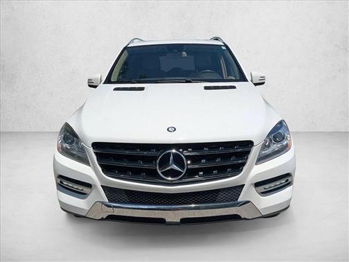 Polar White 2015 Mercedes-Benz M-Class 4MATIC