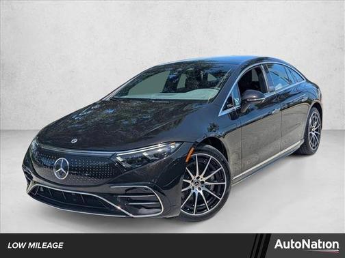 Onyx  Black Metallic 2024 Mercedes-Benz EQS 580 4MATIC