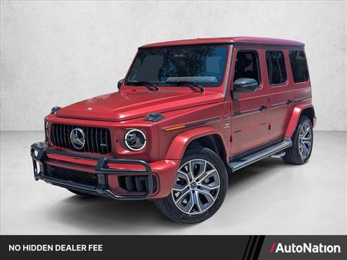 MANUFAKTUR Exclusive Cardinal Red Magno 2026 Mercedes-Benz AMG G 63 AMG G 63