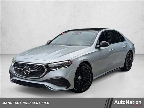 Cirrus Silver Metallic 2024 Mercedes-Benz E-Class E 350