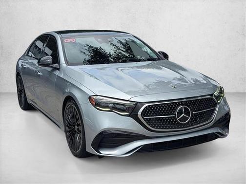Cirrus Silver Metallic 2024 Mercedes-Benz E-Class E 350