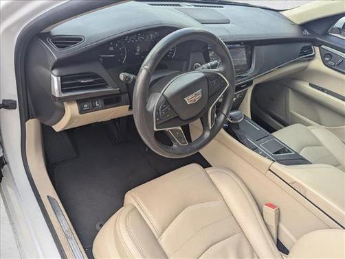 Crystal White Tricoat 2018 Cadillac CT6 2.0L Turbo Base