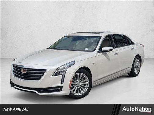 Crystal White Tricoat 2018 Cadillac CT6 2.0L Turbo Base