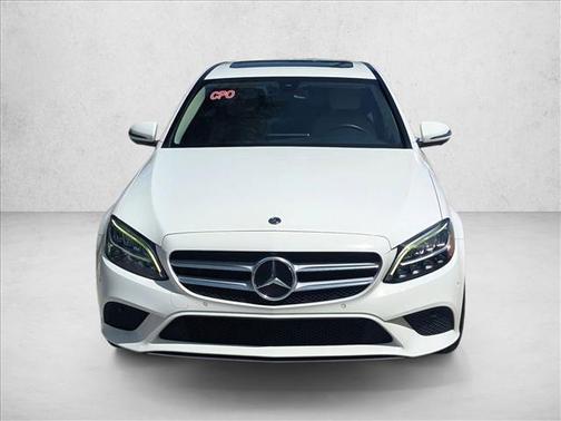 Polar White 2021 Mercedes-Benz C-Class Sedan