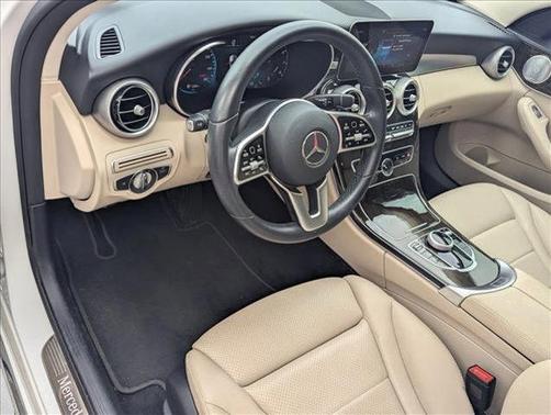 Polar White 2021 Mercedes-Benz C-Class Sedan