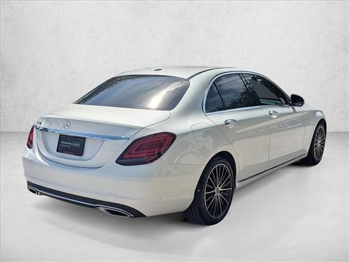 Polar White 2021 Mercedes-Benz C-Class Sedan