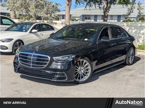 Black 2023 Mercedes-Benz S-Class 4MATIC