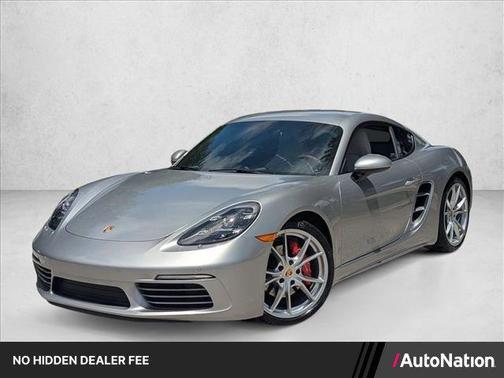 GT Silver Metallic 2024 Porsche 718 Cayman S